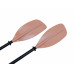 Весло 2-х секционное LUX V1 розовое Blau See